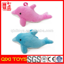 Retail stuffed plush dolphin toy plush dolphin keychain